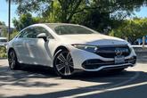 Thumbnail of 2022 White Mercedes-Benz EQS 450+