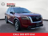 Photo of 2023 Scarlet Ember Tintcoat/Super Black Nissan Pathfinder