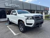 Photo of 2025 Glacier White Nissan Frontier