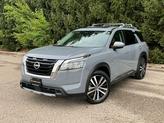 Thumbnail of 2023 Boulder Gray Pearl Nissan Pathfinder
