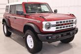 Thumbnail of 2025 Ruby Red Metallic Tinted Clearcoat Ford Bronco