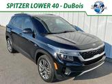 Photo of 2021 Cherry Black Kia Seltos