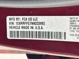 Thumbnail of 2022 Delmonico Red Pearlcoat RAM 1500