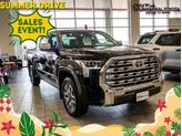 Photo of 2025 Midnight Black Metallic Toyota Tundra Hybrid