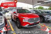 Photo of 2022 Calypso Red Hyundai SANTA FE