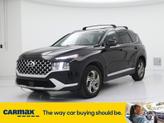 Thumbnail of 2022 Black Hyundai SANTA FE