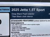 Thumbnail of 2025 Deep Black Pearl Volkswagen Jetta