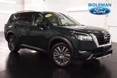 Photo of 2023 Obsidian Green Nissan Pathfinder