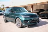 Thumbnail of 2021 British Racing Green Land Rover Range Rover Sport