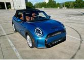Thumbnail of 2022 Blue MINI Convertible