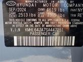 Thumbnail of 2025 Blue Hyundai SONATA