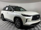 Thumbnail of 2024 Majestic White/Black Obsidian INFINITI QX60