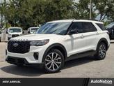 Photo of 2025 Star White Metallic Tri-Coat Ford Explorer