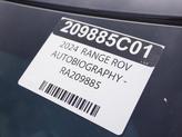 Thumbnail of 2024 Black Land Rover Range Rover