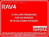 Thumbnail of 2025 Magnetic Gray Metallic Toyota RAV4