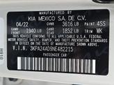 Thumbnail of 2022 Silky Silver Kia Rio