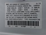 Thumbnail of 2018 White Orchid Pearl Honda Civic