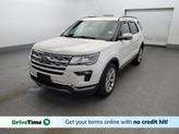Photo of 2018 White Platinum Metallic Tri-Coat Ford Explorer