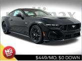 Photo of 2025 Shadow Black Ford Mustang