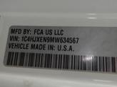 Thumbnail of 2021 Bright White Clearcoat Jeep Wrangler Unlimited