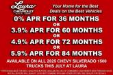 Thumbnail of 2026 Radiant Red Chevrolet Silverado 1500