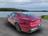 Thumbnail of 2025 Molten Magenta Metallic Tri-coat Ford Mustang