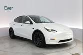 Thumbnail of 2022 Pearl White Multi-Coat Tesla Model Y