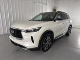 Thumbnail of 2022 Majestic White / Black Obsidian INFINITI QX60