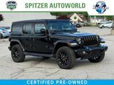 Photo of 2021 Black Clearcoat Jeep Wrangler Unlimited 4xe