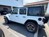 Thumbnail of 2023 Bright White Clearcoat Jeep Wrangler