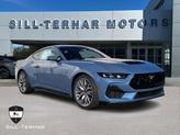 Photo of 2025 Vapor Blue Metallic Ford Mustang