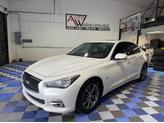 Thumbnail of 2017 White INFINITI Q50