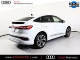 Thumbnail of 2024 Glacier White Audi Q4 e-tron Sportback