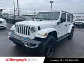 Photo of 2022 Bright White Clearcoat Jeep Wrangler Unlimited 4xe
