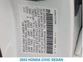 Thumbnail of 2023 WHITE Honda Civic