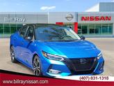Photo of 2023 Electric Blue Metallic/Super Black Nissan Sentra