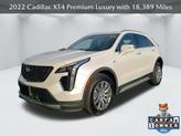 Photo of 2022 Crystal White Tri-Coat Cadillac XT4