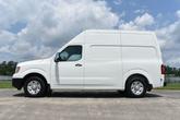 Thumbnail of 2021 Glacier White Nissan NV Cargo NV2500 HD