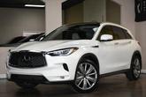 Thumbnail of 2022 Majestic White INFINITI QX50