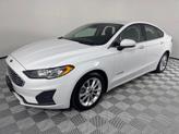Thumbnail of 2019 White Ford Fusion Hybrid