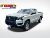 Photo of 2025 Glacier White Nissan Frontier