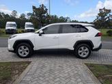 Thumbnail of 2021 Super White Toyota RAV4