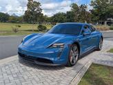 Thumbnail of 2021 Neptune Blue Porsche Taycan