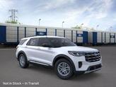 Thumbnail of 2025 Space White Metallic Ford Explorer