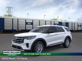 Photo of 2025 Space White Metallic Ford Explorer