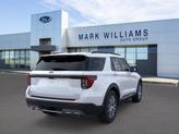 Thumbnail of 2025 Space White Metallic Ford Explorer