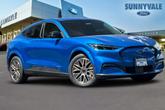 Photo of 2025 Velocity Blue Ford Mustang Mach-E