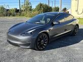 Thumbnail of 2022 Midnight Silver Metallic Tesla Model 3