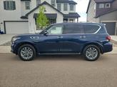 Thumbnail of 2022 Hermosa Blue INFINITI QX80