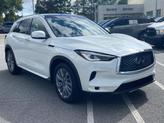 Thumbnail of 2024 Radiant White INFINITI QX50